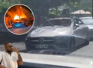 Firebombed vehicle reportedly linked to Yup Life executive behind FOC