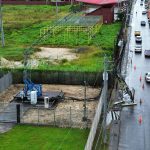 Wind‑driven Downburst on Ojoe Road Rips Roofs and Topples Cell Tower in Sangre Grande
