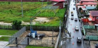 Wind‑driven Downburst on Ojoe Road Rips Roofs and Topples Cell Tower in Sangre Grande