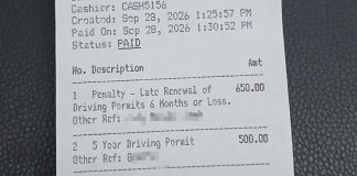 Driver Pays $650 Penalty For Renewing Permit One Day Late