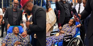 Calypso Rose arrives in wheelchair to receive Elite Calypso honour