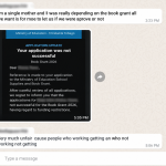 Mother Questions Book Grant Selection After Receiving Rejection Notice