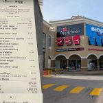 Applebee’s And IHOP Receipt Reveals Prices At Grand Bazaar Opening