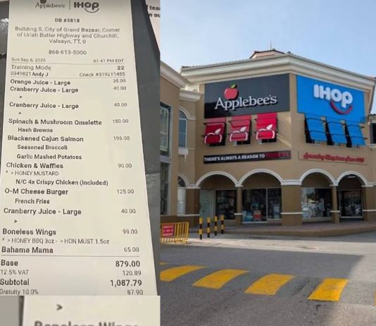Applebee’s And IHOP Receipt Reveals Prices At Grand Bazaar Opening