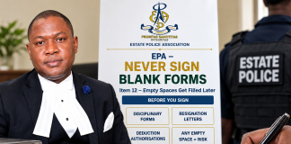 Never Sign a Blank Document, Attorney Warns Estate Constables