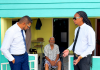 Alibocas, Premchand Deliver Wheelchair to Corinth Resident