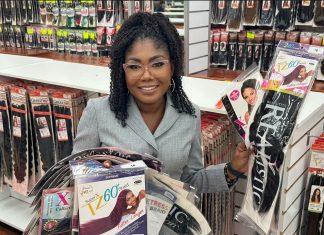 Benjamin purchases grooming supplies to prepare children for school reopening.