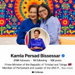 Kamla Features Delcy Embrace As Trinidad Venezuela Relations Warm Again