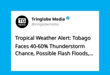 Tropical Weather Alert: Tobago Faces 40‑60% Thunderstorm Chance, Possible Flash Floods, Meteorologist Warns