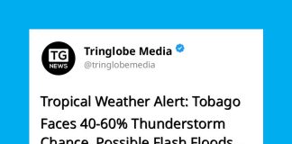 Tropical Weather Alert: Tobago Faces 40‑60% Thunderstorm Chance, Possible Flash Floods, Meteorologist Warns