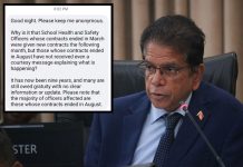 School Health And Safety Officers Await Contracts And Gratuity Payments