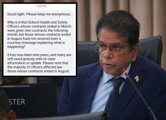 School Health And Safety Officers Await Contracts And Gratuity Payments