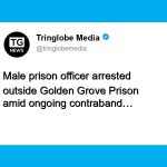 Second Prison Officer Detained as Contraband Trafficking Investigation Deepens