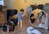 Baby Realises He Can Walk And His Reaction Melts Hearts