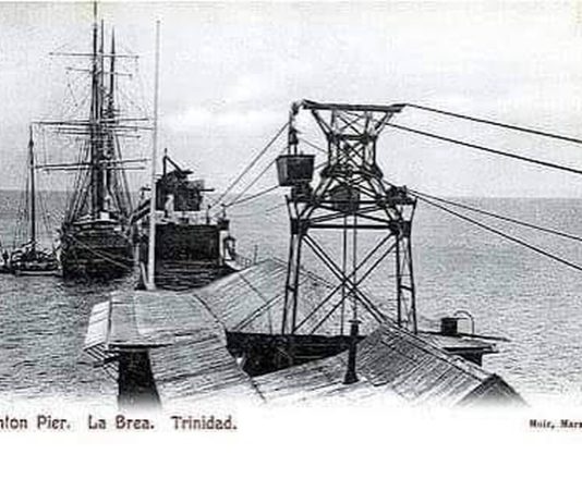 La Brea’s Pitch Once Travelled Overhead In Giant Buckets Straight To Ships At Brighton Pier