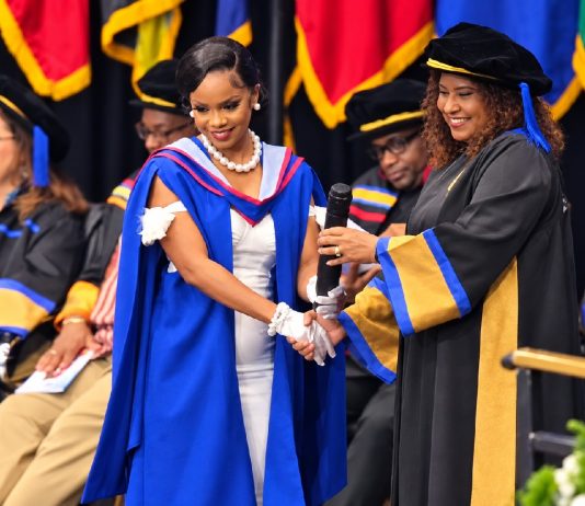 Lil’ Bitts celebrates academic excellence, graduating with distinction from UWI.