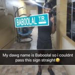 Residents Warn Stolen Road Sign Must Be Returned to Baboolal Trace Before Evening Today