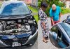 Thieves Strip Bonnet And Headlights From Nissan Note In Malabar