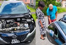 Thieves Strip Bonnet And Headlights From Nissan Note In Malabar