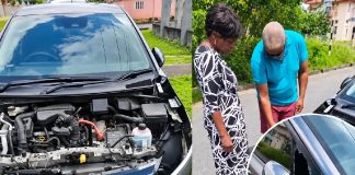 Thieves Strip Bonnet And Headlights From Nissan Note In Malabar