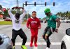Red-Haired Sampson and Green-Haired Swappi Bring Traffic Light Humour Together