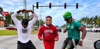 Red-Haired Sampson and Green-Haired Swappi Bring Traffic Light Humour Together