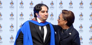 Kamla Celebrates Son’s Law Degree And Niece’s Graduation At UWI