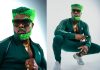 Swappi debuts a vivid green look as his latest promotion continues.