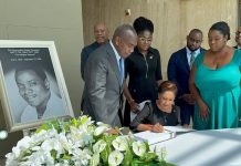 Prime Minister Signs Condolence Book Honouring Late Mighty Sparrow