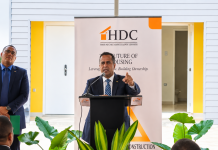 Families Receive Keys to New HDC Homes in Caura Today