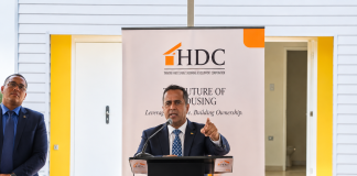Families Receive Keys to New HDC Homes in Caura Today