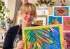 Trini Russian Girl Kristina prepares a new Tobago-inspired business venture featuring marine-themed beach towels.