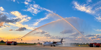 Tobago’s New ANR Robinson Terminal Welcomes First Passengers, Officials Greet Travelers