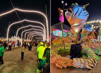 Falcons Praise Bamboo Bending Craftsmanship At T&TEC Couva South Celebration