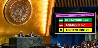 Trinidad and Tobago opposes resolution as 130 nations demand change