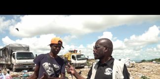 Veteran salvager says dump supports his three wives and children.