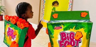 Big Foot Backpack Wins First Place In Crazy Bag Competition