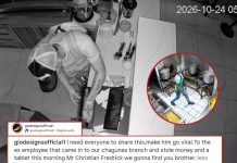 Gio Designs Shares CCTV Following Alleged Theft at Chaguanas Branch