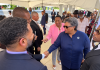 Mia Mottley Greets Opposition Members at Mighty Sparrow’s Funeral