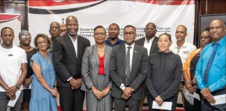 Minister Phillip Watts hands over $10M grant to support Trinidad and Tobago athletes