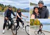 Kieron Pollard Enjoys Scenic Vancouver Bicycle Ride With Wife During Relaxing Canadian Getaway Together