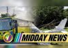Two passengers die after bus and car collide on St Mary road