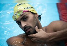 Dylan Carter Finishes Fourth in World Cup 100-Metre Freestyle, Missing Bronze by 0.02 Seconds