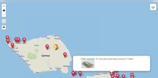 The inland Samoan settlements brought into view by maps, drones and village surveys