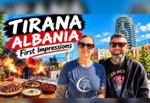 Travel Couple Find Tirana’s Appeal in Café Culture, Walks and Albanian Hospitality