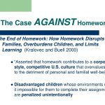 A Year Without Homework Would Test Competing Claims About Learning and Family Life