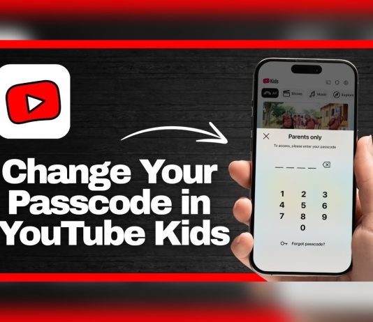 How to set and reset a YouTube Kids parental passcode