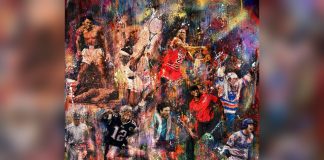 Canada’s Murray Henderson redefines sport art with ‘Exact Abstract’ style at Alabama’s USSU